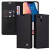 xinyunew Genuine Leather Flip Case for iPhone 12 Pro/iPhone 12, Black view 1