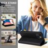 xinyunew Genuine Leather Flip Case for iPhone 12 Pro/iPhone 12, Black view 4