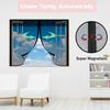 AXFZZRS Magnetic Fly Screen for Windows, Auto-Closing, Black, 220 x 120 cm view 3