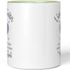 JUNIWORDS Father & Daughter Mug, Light Green view 4