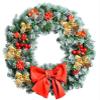 14-Piece Metal Wreath Frames, Dark Green Wire, 14 in. Round Wreath Rings for Christmas, New Year, Parties, Crafts, Valentine's Day and Home Decor view 4