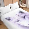 Odot 3D Snow Fox Print Quilted Bedspread, 150 x 200 cm view 2