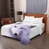 Odot 3D Snow Fox Print Quilted Bedspread, 150 x 200 cm view 4