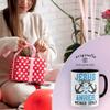OM3 Jesus Is the Anchor of My Soul Coffee Mug II, Hebrews 6:19 – Black Ceramic Mug, 325 ml, Printed on Both Sides view 3