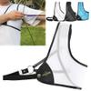 wolfman Archery Chest Guard, Adjustable Hunting Protector for Compound and Recurve Bows, Right-Handed, S, White view 1