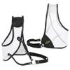 wolfman Archery Chest Guard, Adjustable Hunting Protector for Compound and Recurve Bows, Right-Handed, S, White view 4