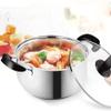 YQBUER 22 cm Stainless Steel Universal Wok/Pot view 2