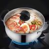 YQBUER 22 cm Stainless Steel Universal Wok/Pot view 4