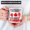 Trendation Canada Mug Gift – I Don’t Have to Do Anything, I Just Have to Go to Canada (Pink) view 2