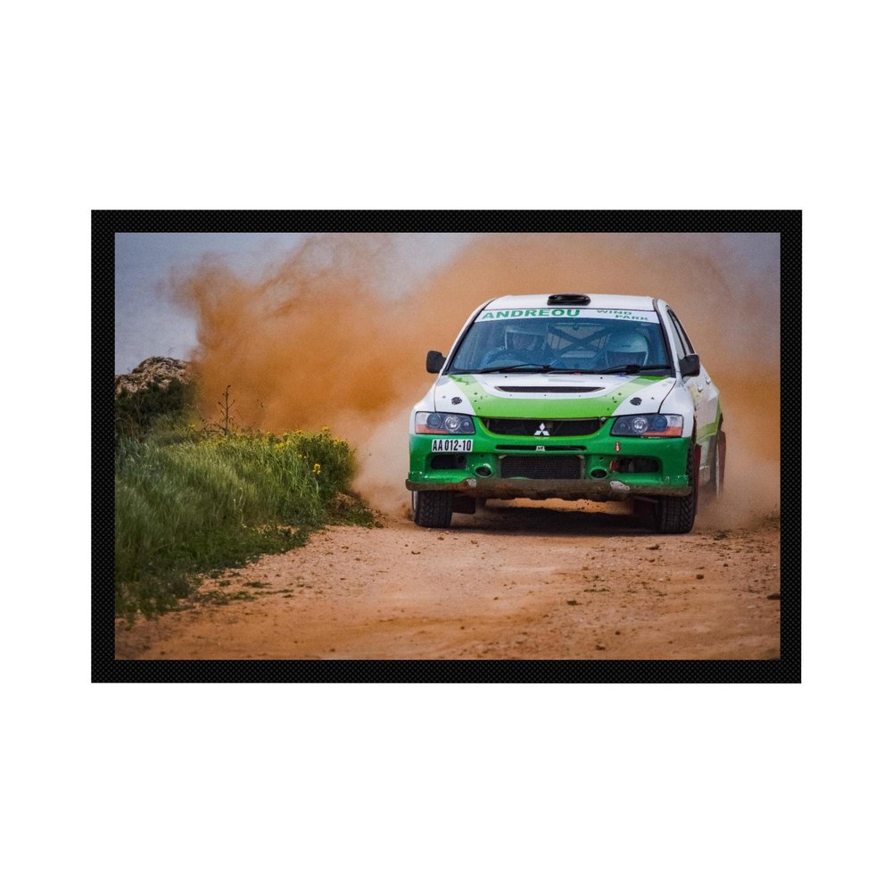 VERO HOME 15697 Doormat | Rally Transportation Design | 60 x 40 cm