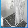 MOUAJ 78-Inch Shower Water Retaining Strip, Splash Guard, Shower Flood Barrier (Clear, 10 m/393 in) view 2