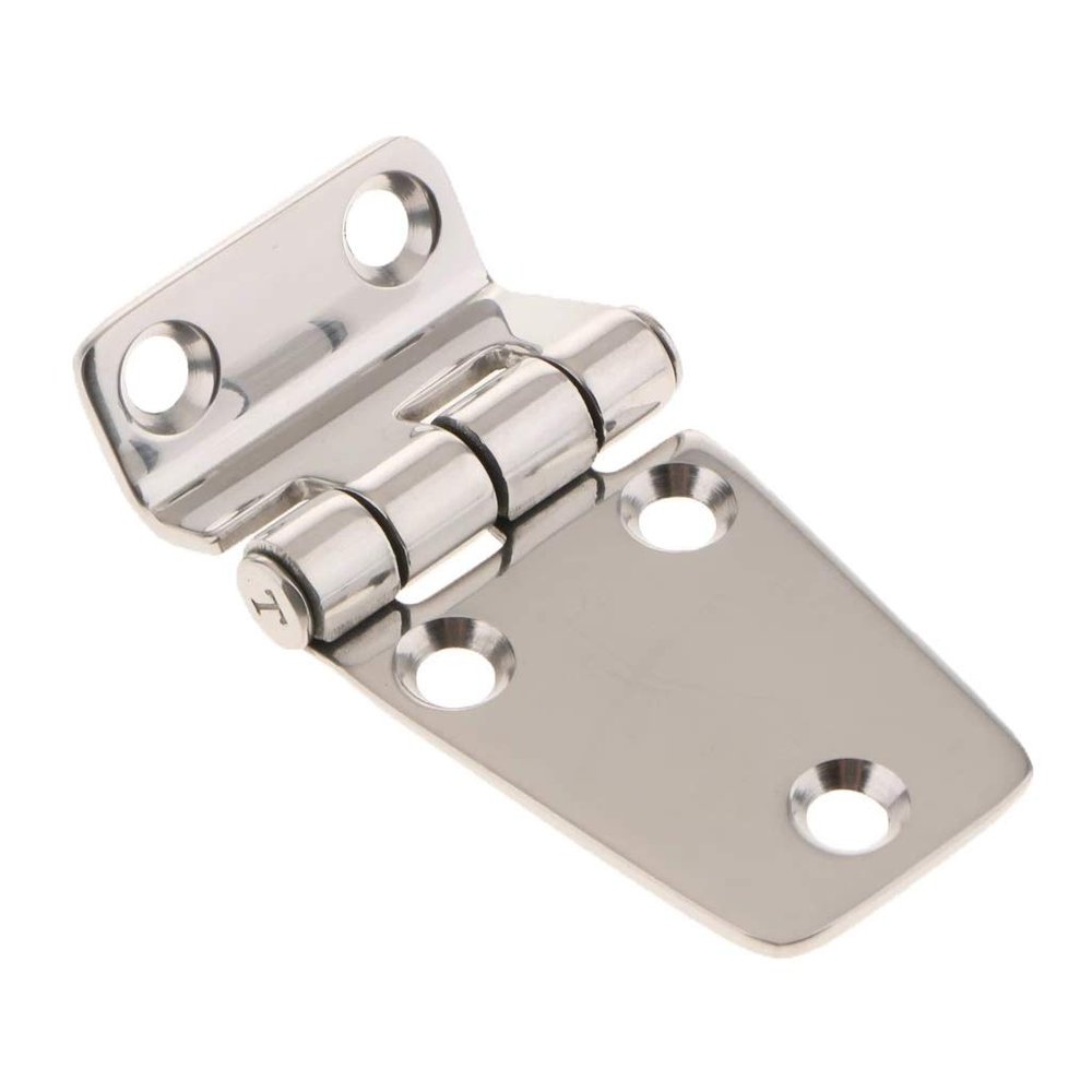dRAGonFy Stainless Steel Door Hinges, Short Side Hinges, 75 x 40 mm