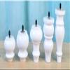 OWIEN 4-Piece Solid Wood Furniture Legs, M8 Thread, White, 6 cm view 3