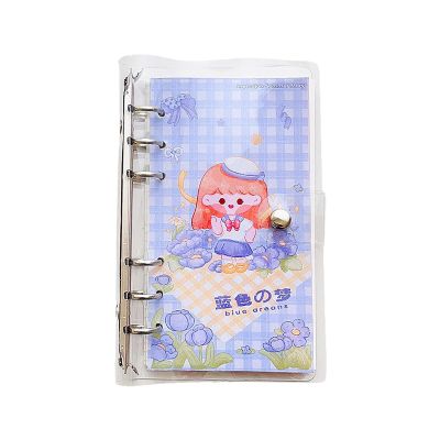 Kawaii Original Cute Girl Heart Coil Notebook Set with Removable Pages