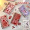 Kawaii Original Cute Girl Heart Coil Notebook Set with Removable Pages view 3
