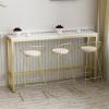 BNNP Bar Table for Home, Living Room or Kitchen, Without Chairs, for Small Spaces (120 × 40 × 105 cm) view 3