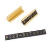 Hundnsney 19-Piece Gold-Tone Metal Price Tags with Arabic Numerals view 3