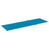 INLIFE Blue Sun Lounger Cushion 200 x 60 x 3 cm Fabric view 3