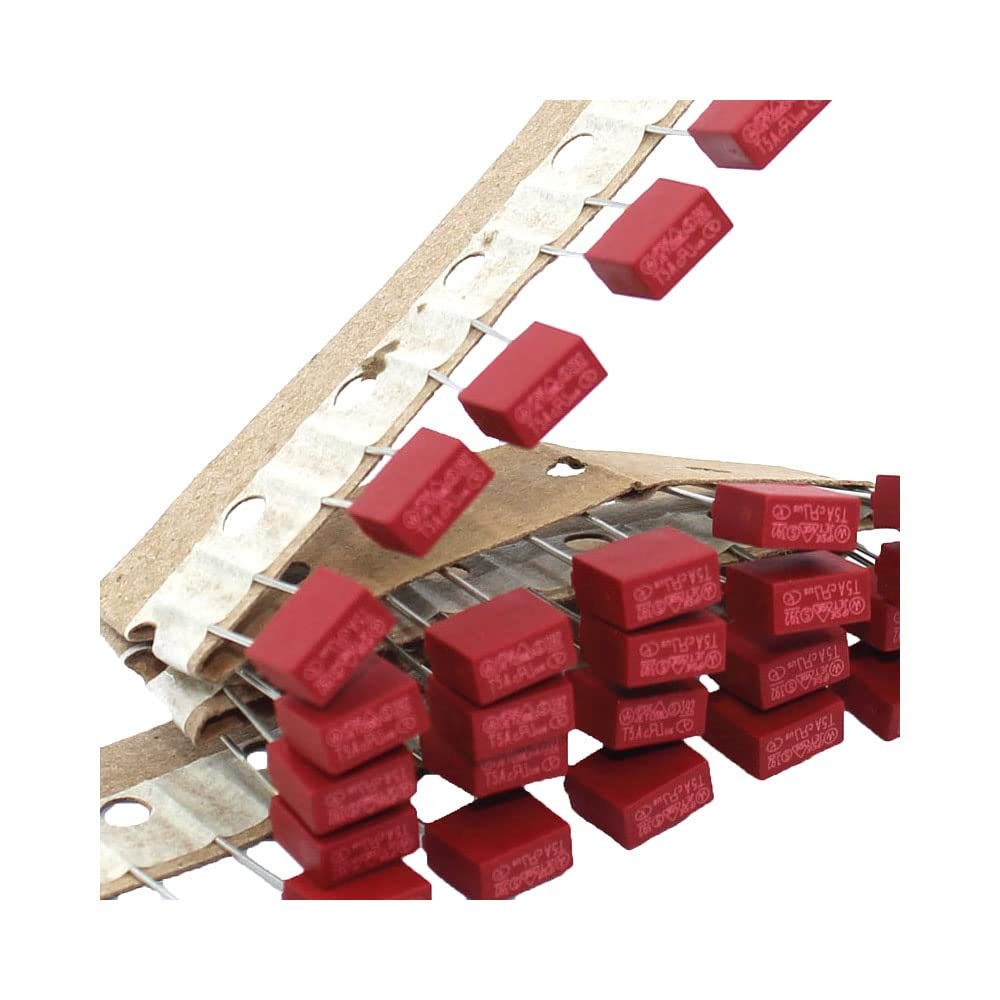 10-Pack 250 V 392 Square Plastic Fuses, T0.25A