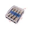 Zinc Alloy Nickel-Plated Mini AFS Fuse Holder, 4-in-1 view 3