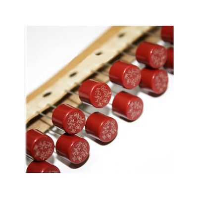 20-Piece Round Slow-Blow Fuse, 250V 382 Plastic, Compatible with LCD TV Power Supply Boards, T8A