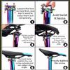 QQY Ultralight Bicycle Seatpost, 30.9 x 400 mm view 3
