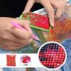 DIY 5D Diamond Painting Full Drill Kit, Street Scene Roses, 40 x 120 cm, Square Drill view 2