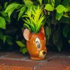 Disney Bambi Mini Ceramic Planter, 5 in, with Artificial Succulent view 3