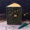 A/R Diary with Dragon Embossing | Durable Vintage Notebook with Embossed Dragon Eye Design view 3