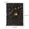 A/R Diary with Dragon Embossing | Durable Vintage Notebook with Embossed Dragon Eye Design view 4
