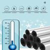 AEMIN Rubber, Plastic and Aluminum Foil Insulation Tube, Self-Adhesive, for Air-Conditioning and Water Pipes (ID 22 mm, 4 points × T 50 mm/L 100 cm) view 4