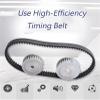 Xuulan Xianglaa HTD Timing Belts, 3-Pack, 295-5M-15, 295 mm Length, Rubber, 18/20/25 mm Width, 59T CNC Conveyor (Length: 295-5M, Width: 16 mm) view 4