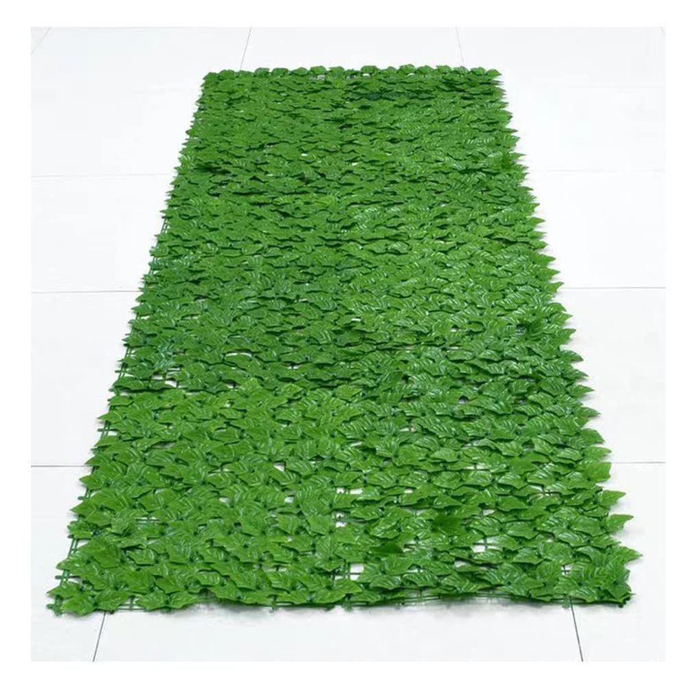 Artificial Ivy Hedge Privacy Screen, UV-Protected Wall, Garden Fence, Balcony Screen HXJDP220810, 50 x 300 cm