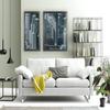 Monzetta Deluxe Poster Frame, 61 × 66 cm, Stainless Steel Look, Anti-Glare Front view 4