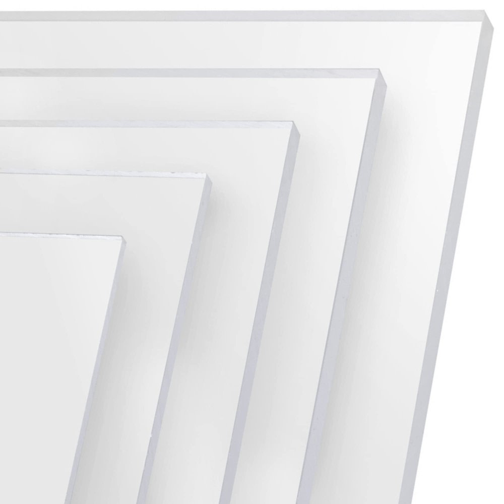 FRAMO Acrylic Glass Sheet 41 x 22 cm, Custom Cut, 2 mm