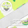 CHENZZZZ Work Caps with Buttons and Sweatbands, Cartoon Unicorn Rainbow Cake, 2-Pack view 2