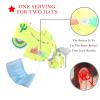CHENZZZZ Work Caps with Buttons and Sweatbands, Cartoon Unicorn Rainbow Cake, 2-Pack view 3