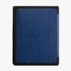 kwmobile Folio Case Compatible with Kobo Aura Edition 1, Faux Leather, Blue view 3