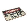 Beware of Hipsters Yellow Indoor/Outdoor Doormat, 65 x 90 cm view 2