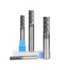 NUSHKI 6-Flute Carbide End Mill, TiAlN-Coated, HRC55 CNC Milling Tool, 8x35x100x8D view 2