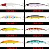 Comcapy 1-Piece 110 mm, 14 g Sinking Minnow Fishing Lure, Hard Bait Wobbler Crankbait Swimbait, Color NO3 view 4
