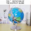 SZWH 12.5-Inch Geographic Globe for Adults, 720° Rotatable, with Metal Stand view 4