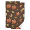 Autumn Hand Towels with Artistic Pattern, Highly Absorbent, Soft Guest Towels, 71.1 x 35.6 cm view 1