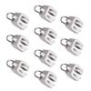 10-Piece Plastic Curtain Track Set view 1
