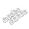 10-Piece Plastic Curtain Track Set view 2