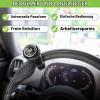 Spurtar Steering Wheel Spinner Knob, 2 Pieces, Black, Fits Circumference 8.1–10.9 cm view 3