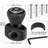 Spurtar Steering Wheel Spinner Knob, 2 Pieces, Black, Fits Circumference 8.1–10.9 cm view 4