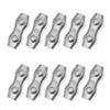 ZYAMY 10-Pack M3 Stainless Steel Wire Rope Clips for Electric Fences view 1