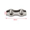 ZYAMY 10-Pack M3 Stainless Steel Wire Rope Clips for Electric Fences view 2