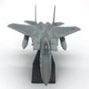 Dellx 1:100 Scale Die-Cast F-15 American Navy Aircraft Model view 3